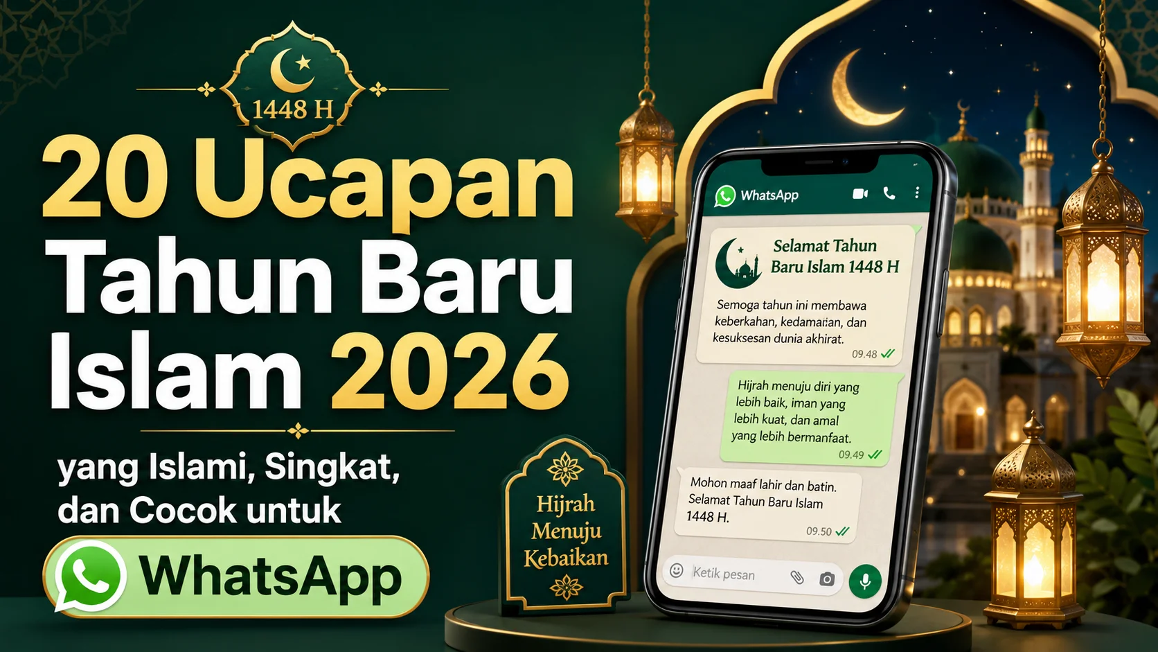 Ucapan Tahun Baru Islam 2026