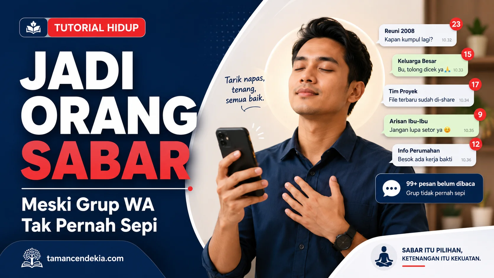 Cara Menjadi Orang Sabar